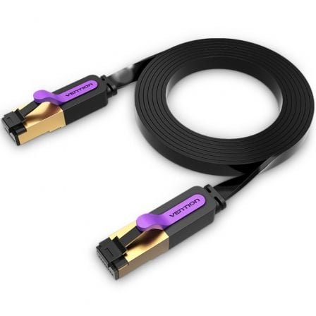 Cable de red rj45 stp vention icabl cat.7/ 10m/ negro - Imagen 3