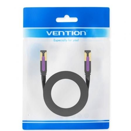 Cable de red rj45 stp vention icabl cat.7/ 10m/ negro - Imagen 4