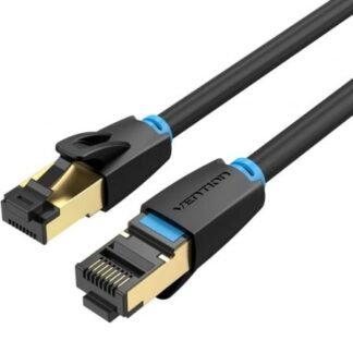 Cable de red rj45 sftp vention ikabk cat.8/ 8m/ negro
