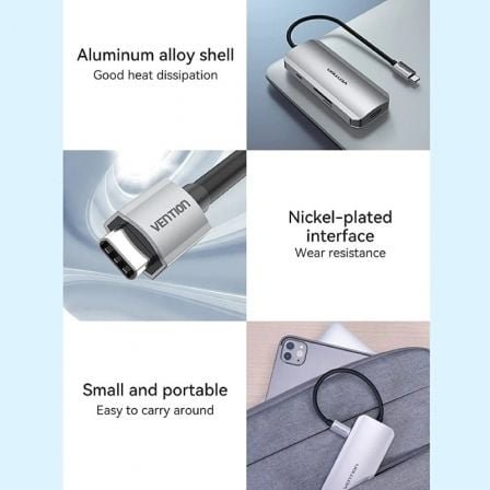 Docking usb tipo-c vention tojhb/ 1xhdmi 4k/ 3xusb/ 1xusb tipo-c/ 1xlector tarjetas/ gris - Imagen 5