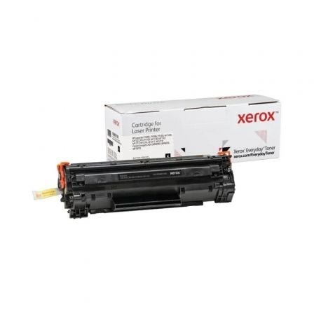 Tóner compatible xerox 006r03708 compatible con hp cb435a/cb436a/ce285a/crg-125/ 2000 páginas/ negro