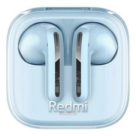 Auriculares bluetooth xiaomi redmi buds 6 active con estuche de carga/ autonomía 6h/ azules - Imagen 2