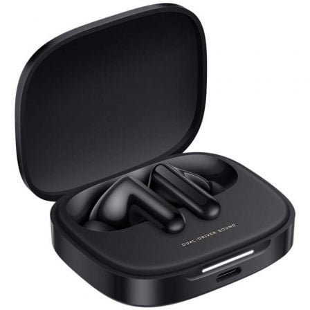 Auriculares bluetooth xiaomi redmi buds 6 con estuche de carga/ autonomía 10h/ negros - Imagen 2