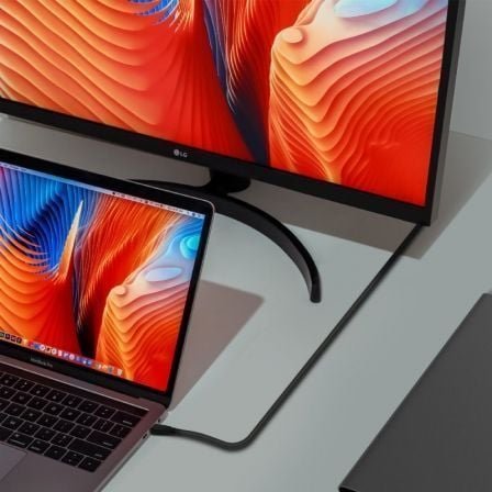 Cable USB 3.2 Tipo-C Aisens A107-0703 20GBPS 5A 100W/ USB Tipo-C Macho - USB Tipo-C Macho/ Hasta 100W/ 20Gbps/ 1.5m/ Negro - Imagen 4