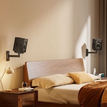 Soporte de pared giratorio/ inclinable aisens spk05u-421 para altavoces/ hasta 25kg - Imagen 4