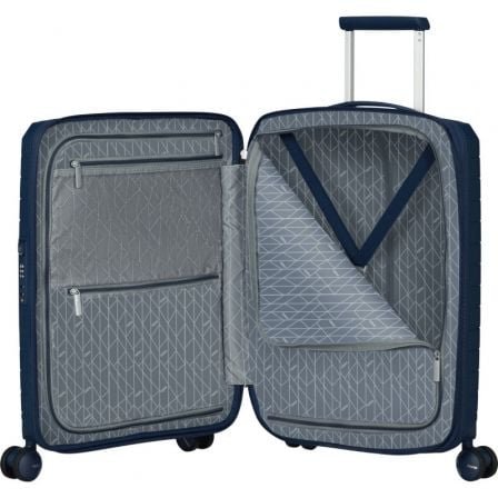 Maleta de Cabina American Tourister FastForward Spinner Expansible 55cm/ 55x40x23cm/ 4 Ruedas/ Azul Marino - Imagen 3