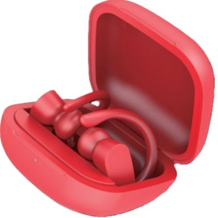 Auriculares deportivos bluetooth daewoo dw2025 con estuche de carga/ autonomía 5h/ rojos - Imagen 2