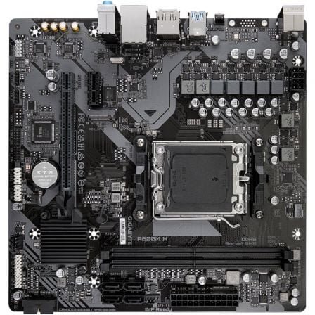 Placa Base Gigabyte A620M H Socket AM5/ DDR5/ PCIe 4.0/ Micro ATX - Imagen 4