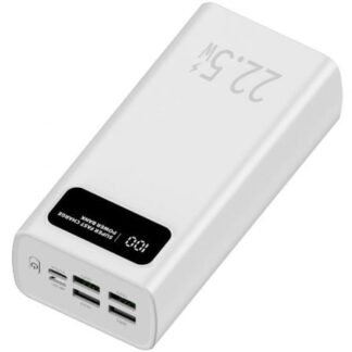 Powerbank 30000mAh Leotec LEPOW30W22W/ 22.5W/ Blanca