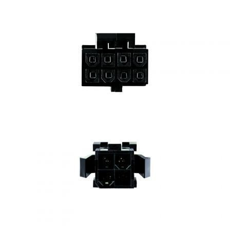 Cable de alimentación microprocesador nanocable 10.19.1401/ molex -4+4 pin macho - molex 4 pin hembra/ 15cm - Imagen 4