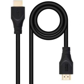 Cable HDMI 1.4 Nanocable 10.15.4703/ HDMI Macho - HDMI Macho/ 3m/ Negro