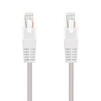 Cable de red rj45 utp nanocable 10.20.0101-w cat.5e/ 1m/ blanco