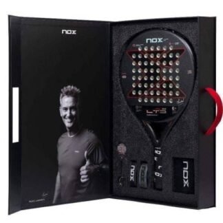 Pack pala de pádel noxsport ml10 pro cup ltd 2023 (miguel lamperti)/ incluye 5 accesorios