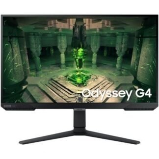 Monitor gaming samsung odyssey g4 s27bg400eu 27"/ full hd/ 1ms/ 240hz/ ips/ regulable en altura/ negro