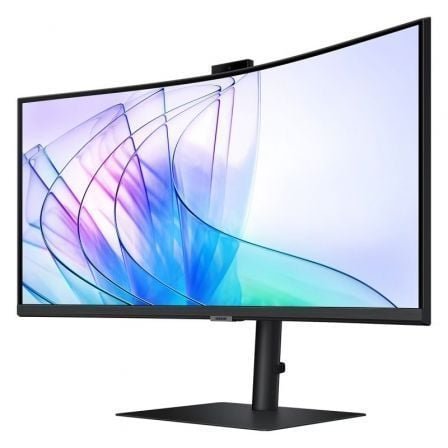 Monitor profesional ultraparonámico curvo samsung viewfinity s6 s34c652vau 34"/ uwqhd/ webcam/ multimedia/ regulable en altura/ - Imagen 3