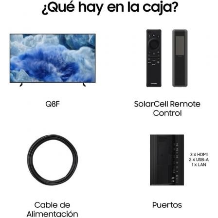 Televisor samsung qled q8f tq65q8faau 65"/ ultra hd 4k/ smart tv/ wifi - Imagen 4