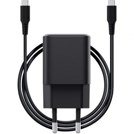 Cargador de Pared GaN Trust Maxo 65W Ultrareducido/ 1xUSB Tipo-C/ Incluye Cable USB Tipo-C/ 65W
