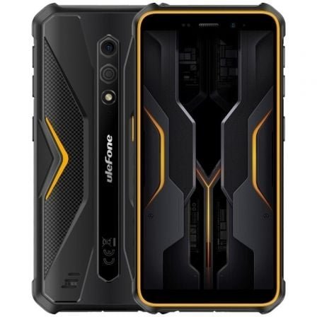 Smartphone Rugerizado Ulefone Armor X12 Pro 4GB/ 64GB/ 5.45"/ Negro y Naranja