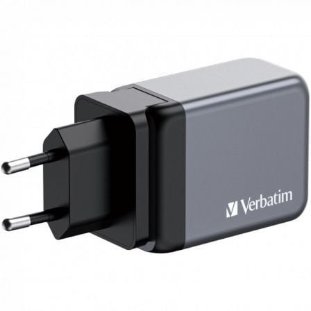 Cargador de Pared Universal GaN para Viaje Verbatim GNC-65/ 2xUSB Tipo-C/ 1xUSB/ 65W - Imagen 2