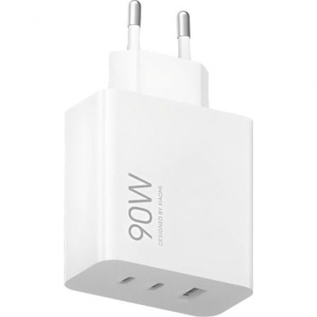 Cargador de Pared GaN Xiaomi 90W HyperCharge Power Adapter 2xUSB Tipo-C/ 1xUSB/ 90W - Imagen 2