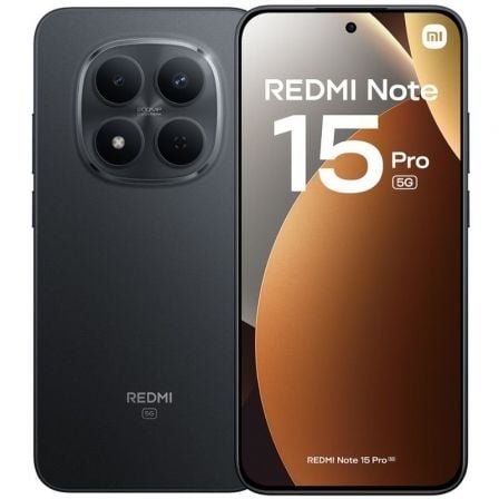 Smartphone Xiaomi Redmi Note 15 Pro 8GB/ 256GB/ 6.83"/ 5G/ Negro