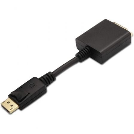 Conversor Aisens A125-0133/ DisplayPort Macho - DVI Hembra/ 15cm/ Negro - Imagen 2