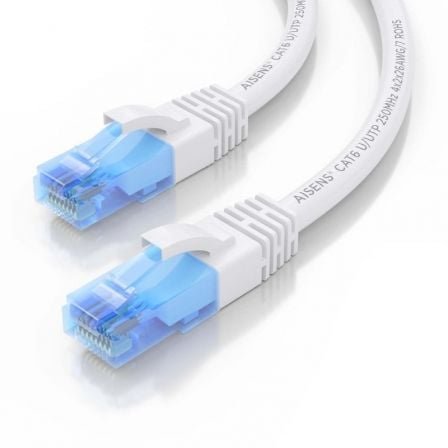 Cable de Red RJ45 AWG26 CCA UTP Aisens A135-0823 Cat.6/ 4m/ Blanco - Imagen 3