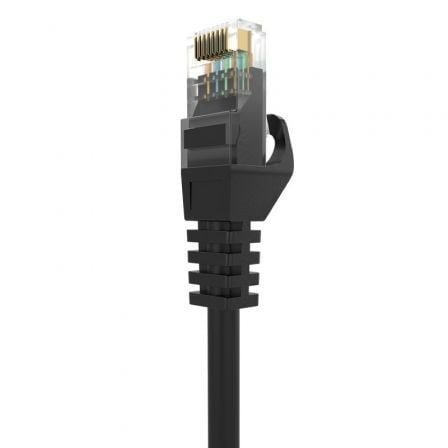 Cable de Red RJ45 AWG24 UTP Aisens A145-0586 Cat.6A/ LSZH/ 50cm/ Negro - Imagen 2