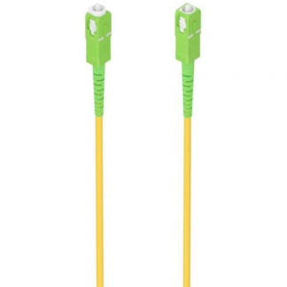 Cable de Fibra Óptica G657A2 3.0 9/125 SMF Aisens A152-0979/ LSZH/ 1m/ Amarillo