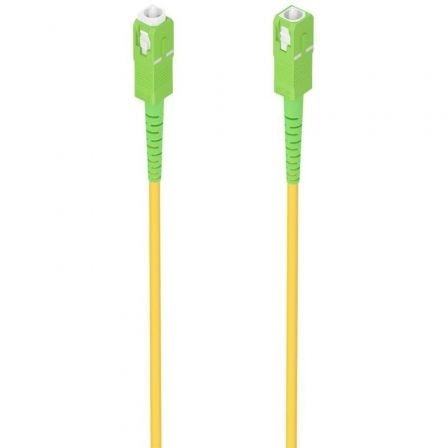 Cable de Fibra Óptica G657A2 3.0 9/125 SMF Aisens A152-0983/ LSZH/ 7m/ Amarillo