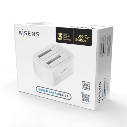 Docking Station para Discos Duros Aisens ASDS-D02W - Imagen 5