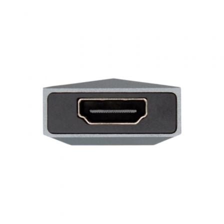Docking USB Tipo-C Aisens ASUC-4P002-GR/ 1xHDMI 4K/ 2xUSB/ 1xUSB Tipo-C PD/ Gris - Imagen 4