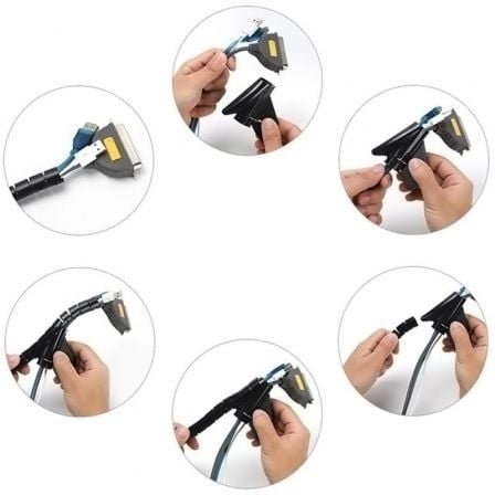 Organizador de Cables Aisens A151-0605/ 3m - Imagen 4