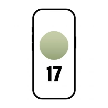 Smartphone Apple iPhone 17 512GB/ 6.3"/ 5G/ Verde salvia
