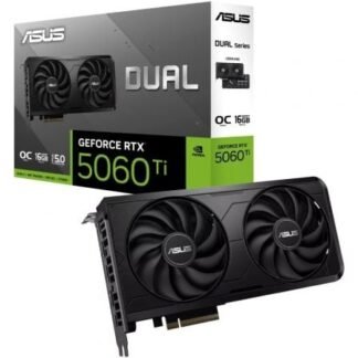 Tarjeta Gráfica Asus Dual GeForce RTX 5060 Ti EVO OC/ 16GB GDDR7