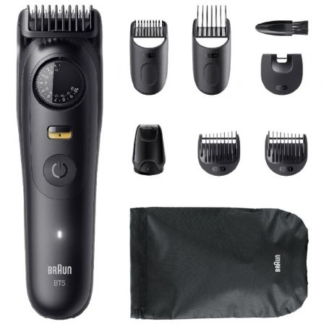 Afeitadora Braun BeardTrimmer Series 5 BT5560/ con Batería/ 8 Accesorios