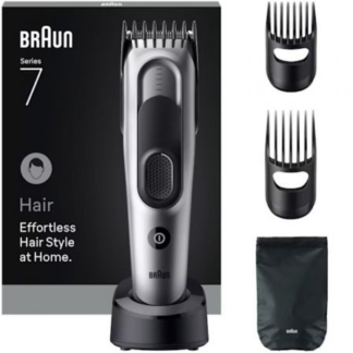 Cortapelos Braun Series 7 HC7590/ con Batería/ 5 Accesorios