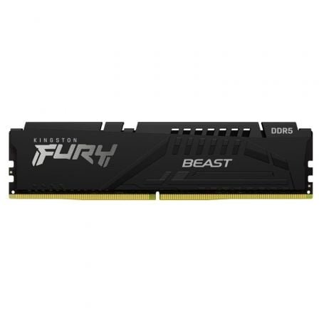 Memoria RAM Kingston FURY Beast 8GB/ DDR5/ 5200MHz/ 1.25V/ CL40/ DIMM