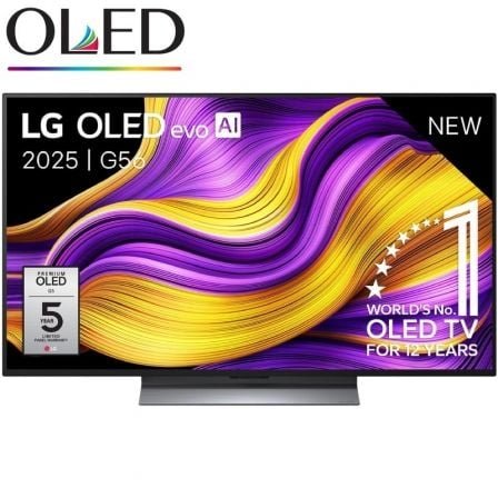 Televisor LG OLED Evo AI G5 OLED48G56LS 48"/ Ultra HD 4K/ Smart TV/ WiFi