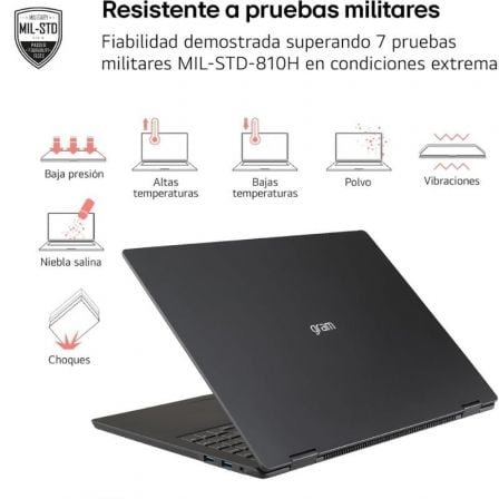 Portátil LG Gram 16Z90RU-G.AA55B Intel Core i5-1334U/ 16GB/ 512GB SSD/ 16"/ Win11 - Imagen 4