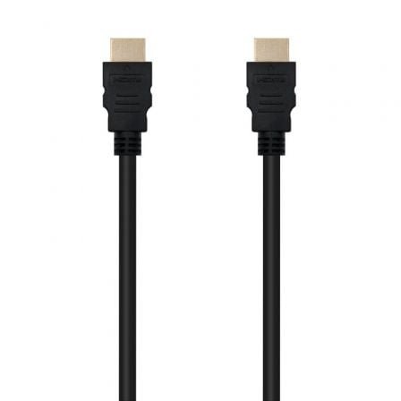 Cable HDMI 1.4 Nanocable 10.15.1700/ HDMI Macho - HDMI Macho/ 1m/ Negro - Imagen 2
