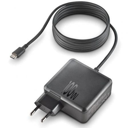 Cargador de Portátil GaN NGS GAN100W-C USB Tipo-C/ 100W/ Automático - Imagen 2