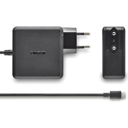 Cargador de Portátil GaN NGS GAN100W-C USB Tipo-C/ 100W/ Automático - Imagen 3