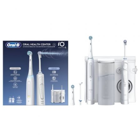 Irrigador Bucal Braun Oral-B Oxyjet + Cepillo IO Series 4/ Blanco/ Incluye 2 Recambios - Imagen 3