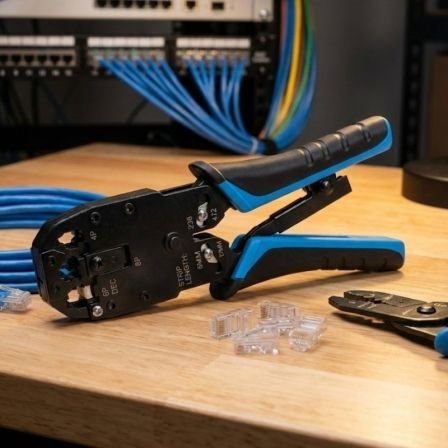 Crimpadora Phasak TD 019 para RJ11/ RJ12/ RJ45 - Imagen 2