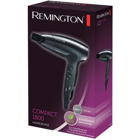 Secador Remington Compact 1800/ 1800W/ Negro - Imagen 2