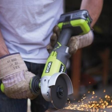 Amoladora Sin Cable Ryobi ONE+ R18AG-140S/ 1 Batería 18V 4.0 Ah/ Cargador 2.0 A/ Bolsa de Transporte - Imagen 3