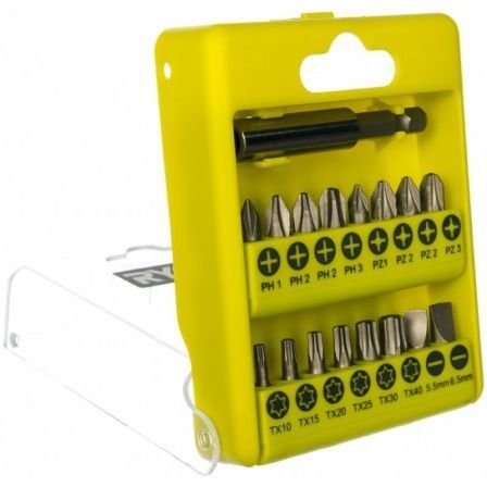 Estuche de 21 Puntas para Atornillar Ryobi RAK17SD - Imagen 2