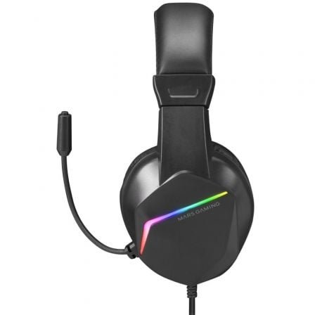 Auriculares Gaming con Micrófono Mars Gaming MH122/ Jack 3.5/ Negros - Imagen 2