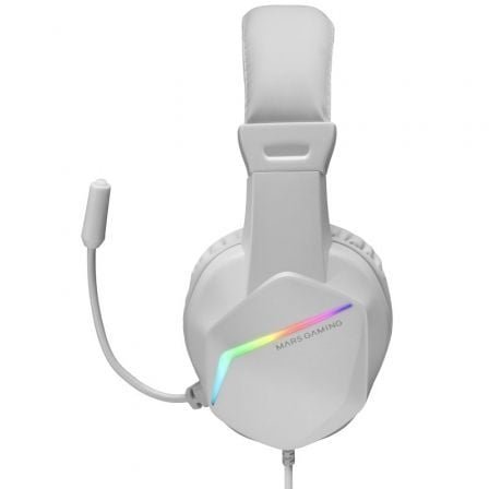 Auriculares Gaming con Micrófono Mars Gaming MH122/ Jack 3.5/ Blancos - Imagen 2